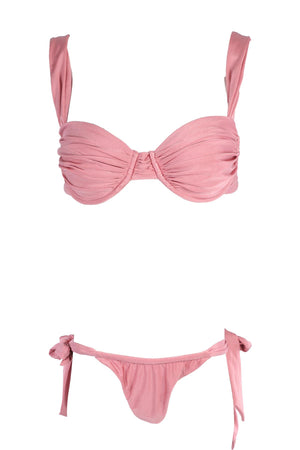 FAITHFULL PINK BIKINI SET MEDIUM