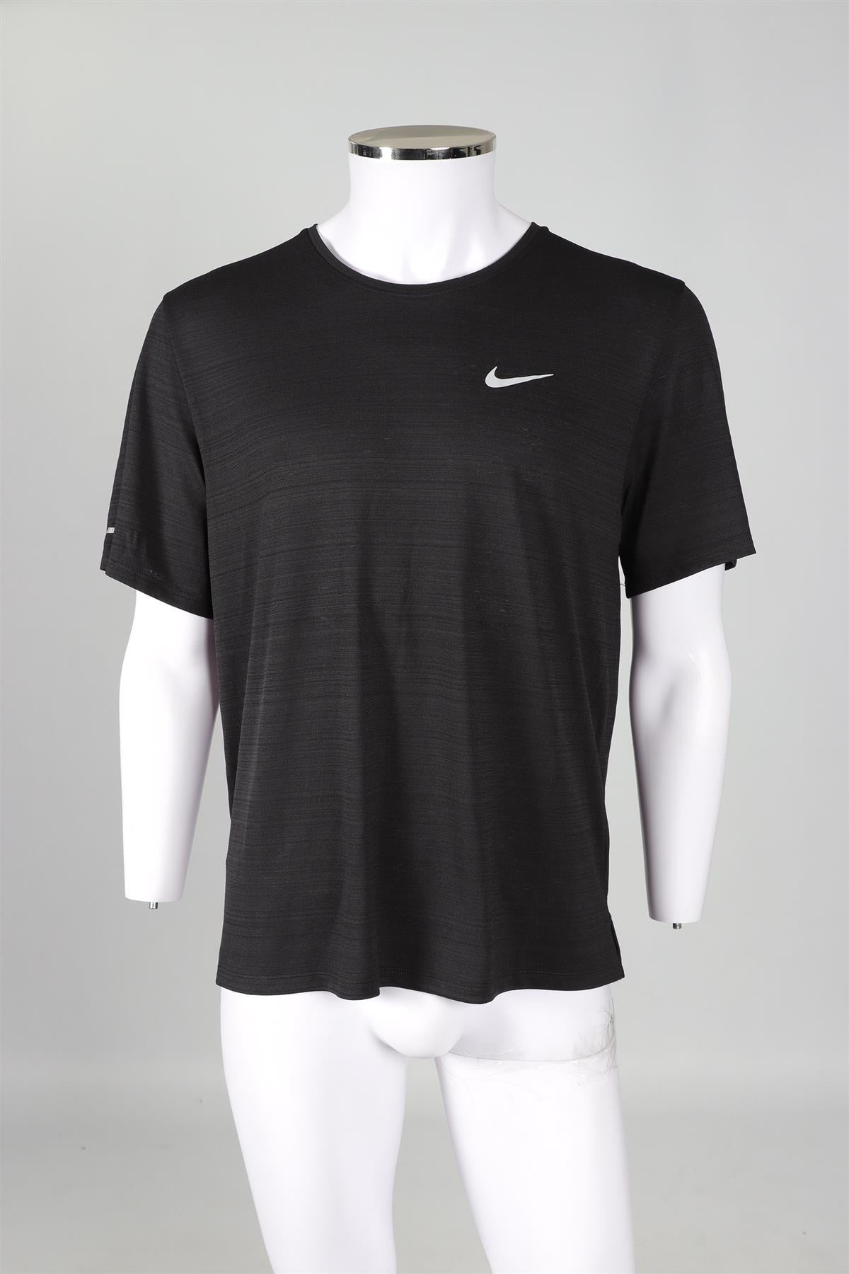 NIKE BLACK MEN'S JERSEY T-SHIRT LARGE