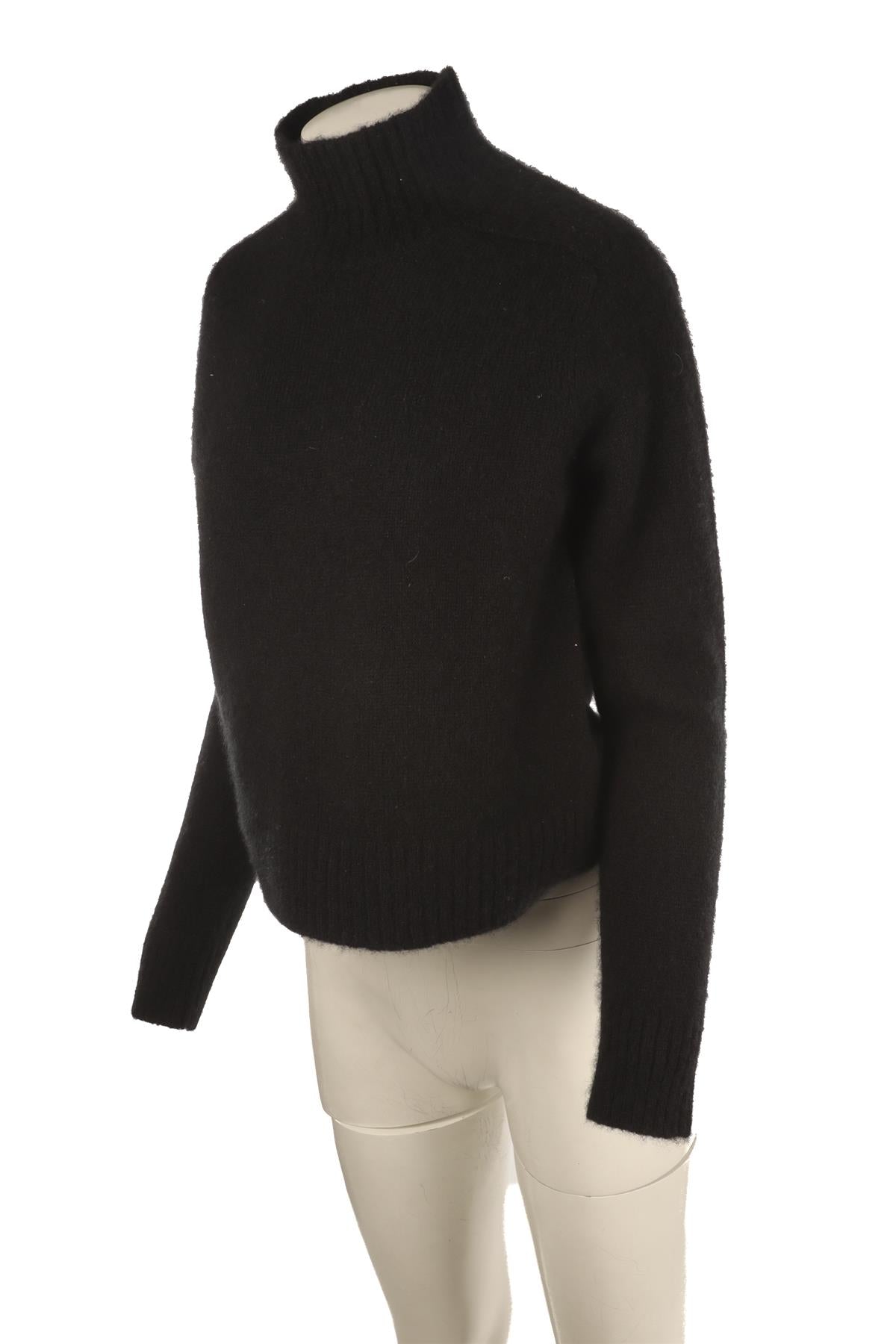 JAMES PERSE BLACK CASHMERE SWEATER UK 6