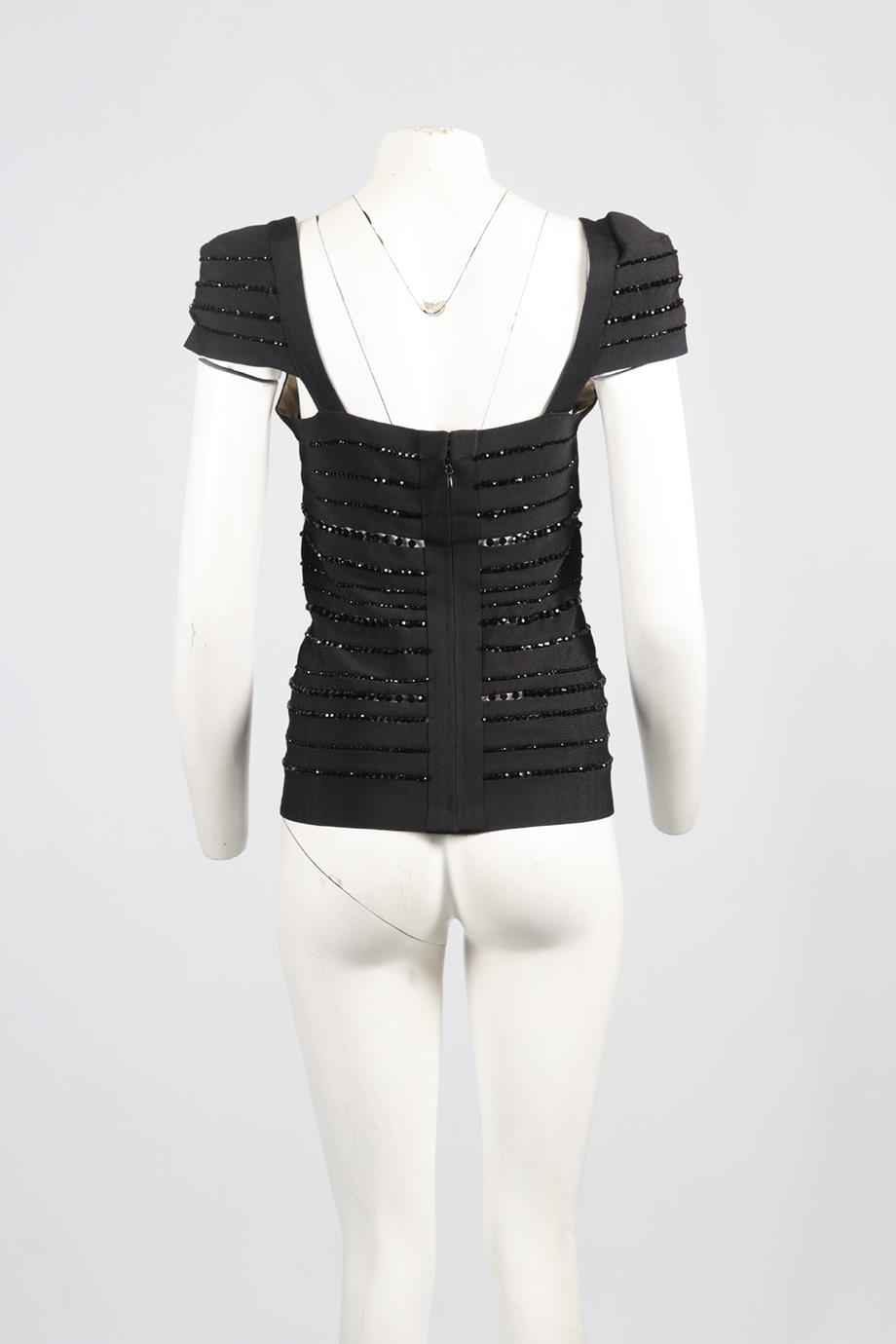 HERVE LEGER BANDAGE TOP MEDIUM
