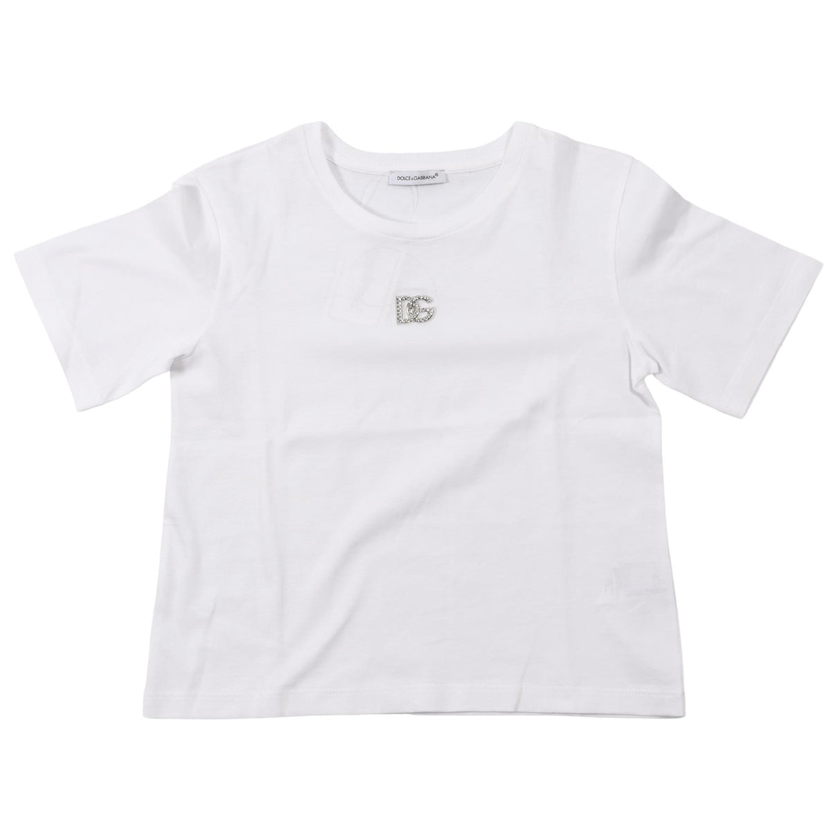 DOLCE & GABBANA WHITE KIDS GIRLS T-SHIRT 6 YEARS