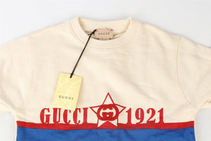 GUCCI CREAM KIDS BOYS SWEATSHIRT 6 YEARS