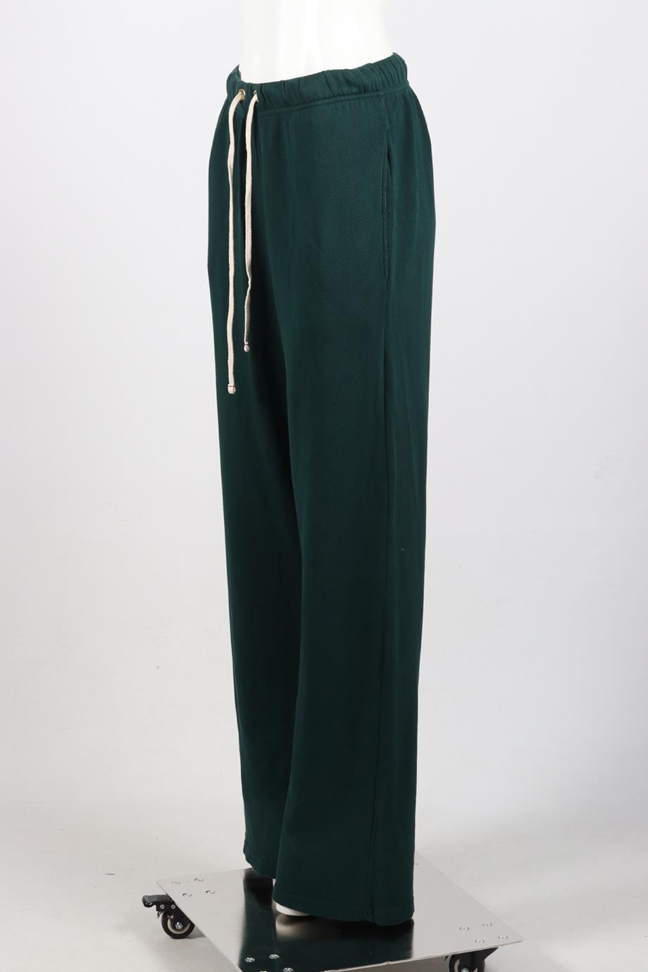 LES TIEN COTTON WIDE LEG PANTS SMALL