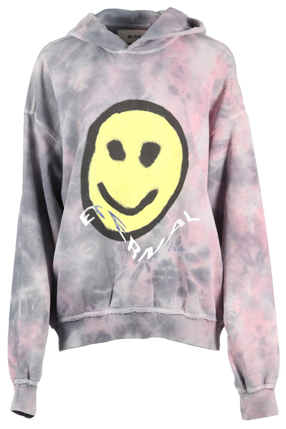 MISBHV PRINTED COTTON BLEND HOODIE SMALL
