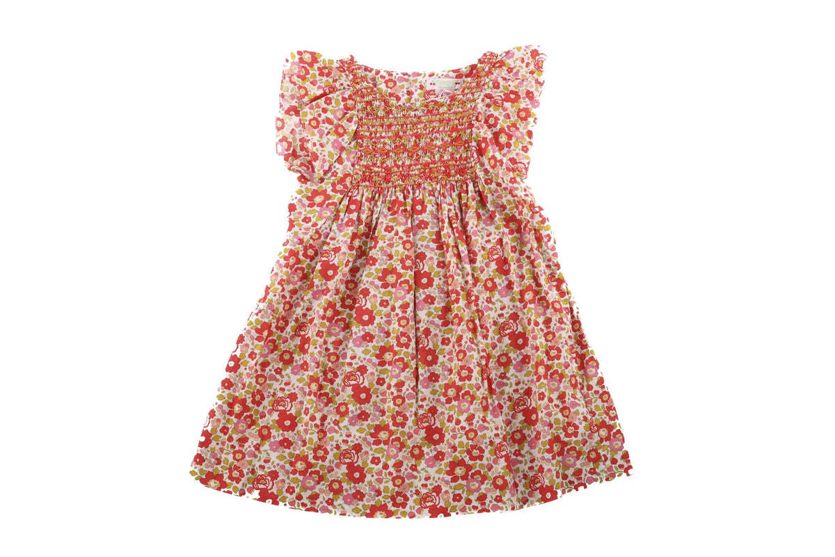 BONPOINT RED KIDS GIRLS DRESS 8 YEARS