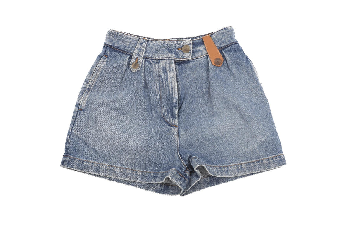 LOEWE BLUE DENIM SHORTS FR 34 UK 6