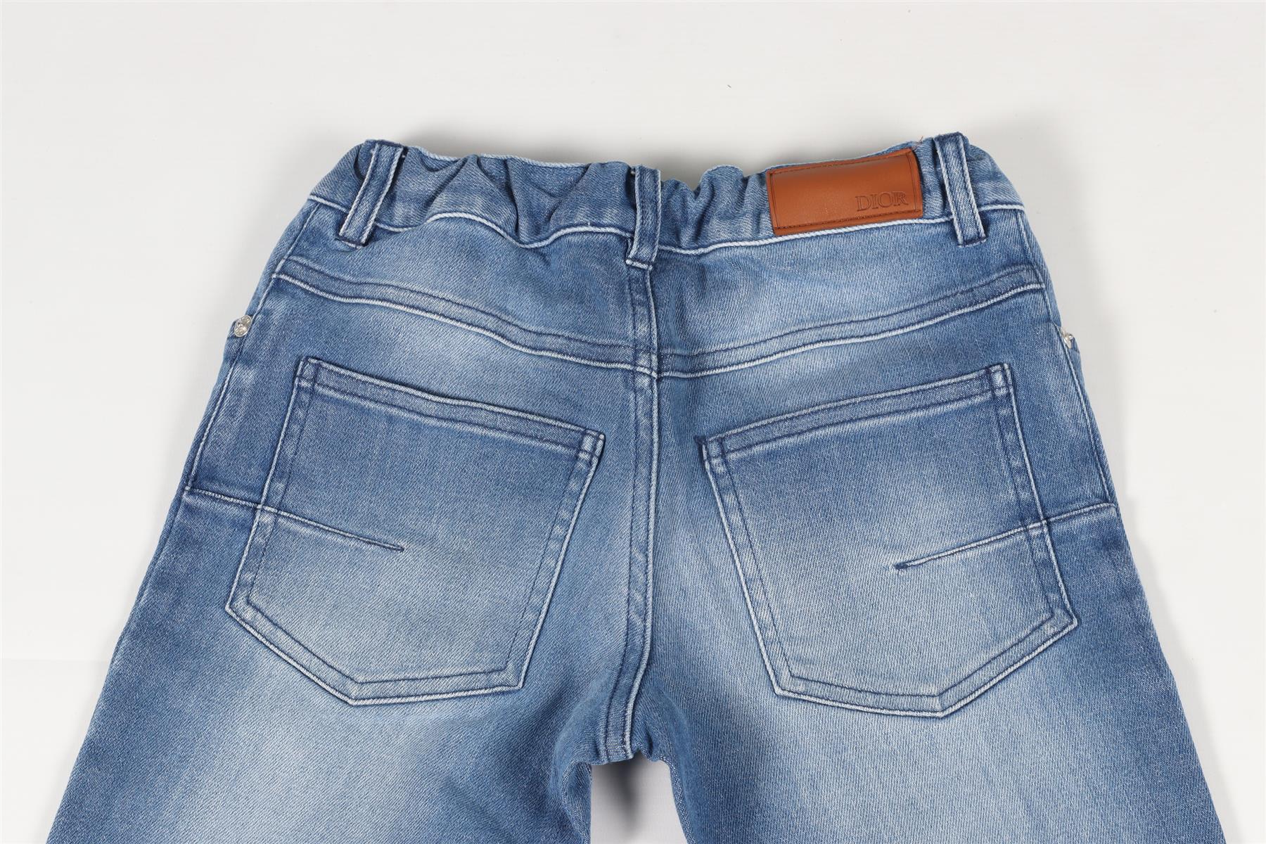 CHRISTIAN DIOR BLUE KIDS BOYS JEANS 8 YEARS