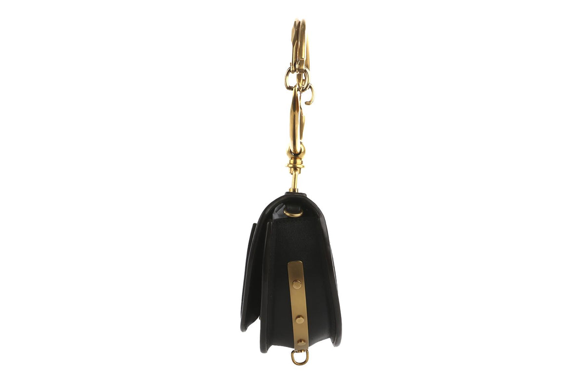 CHLOÉ BLACK NILE SMALL LEATHER TOTE BAG