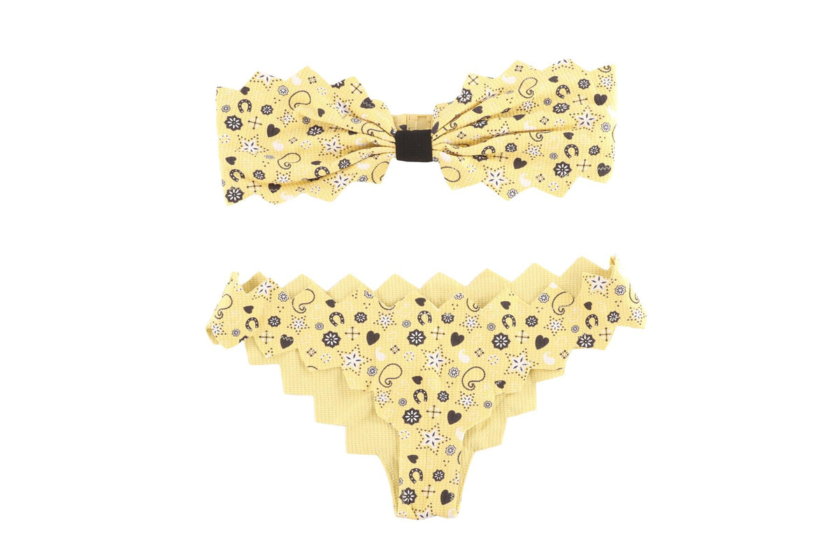 MARYSIA YELLOW BIKINI SMALL