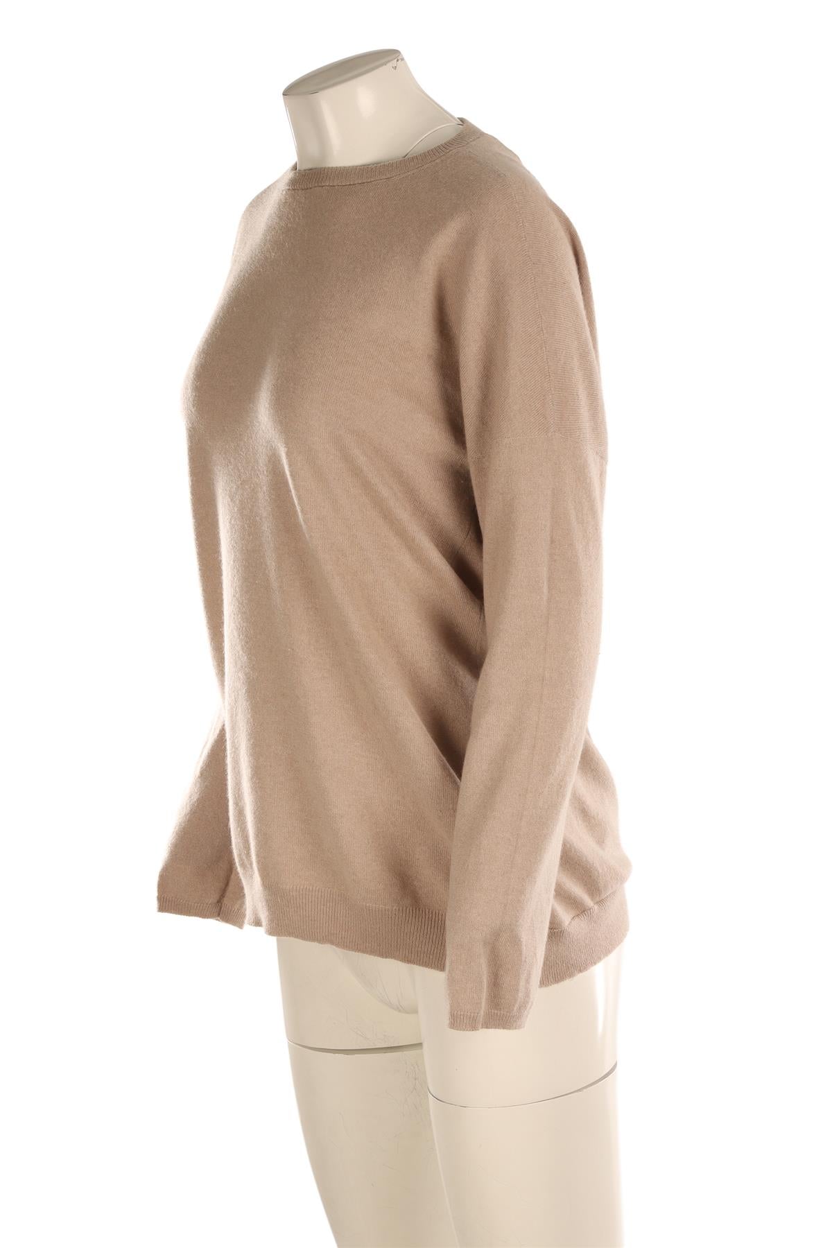 FABIANA FILIPPI TAUPE CASHMERE SWEATER LARGE