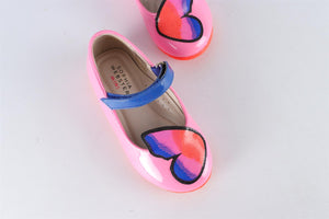 SOPHIA WEBSTER PINK KIDS GIRLS LEATHER SHOES EU 24 UK 7 US 8