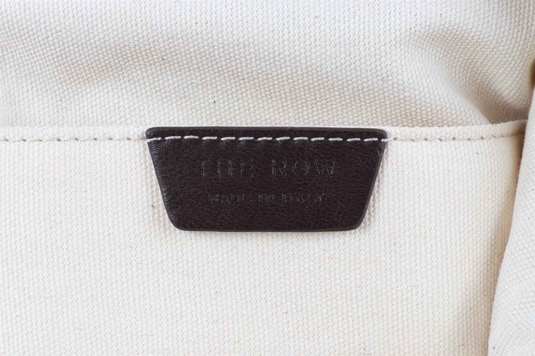 THE ROW BEIGE MIRA RAFFIA CLUTCH