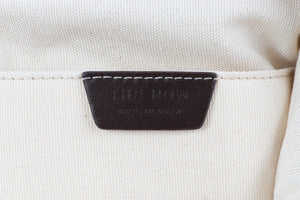 THE ROW BEIGE MIRA RAFFIA CLUTCH