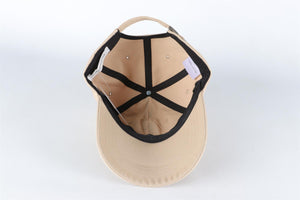THE FRANKIE SHOP BEIGE COTTON BASEBALL CAP ONE SIZE
