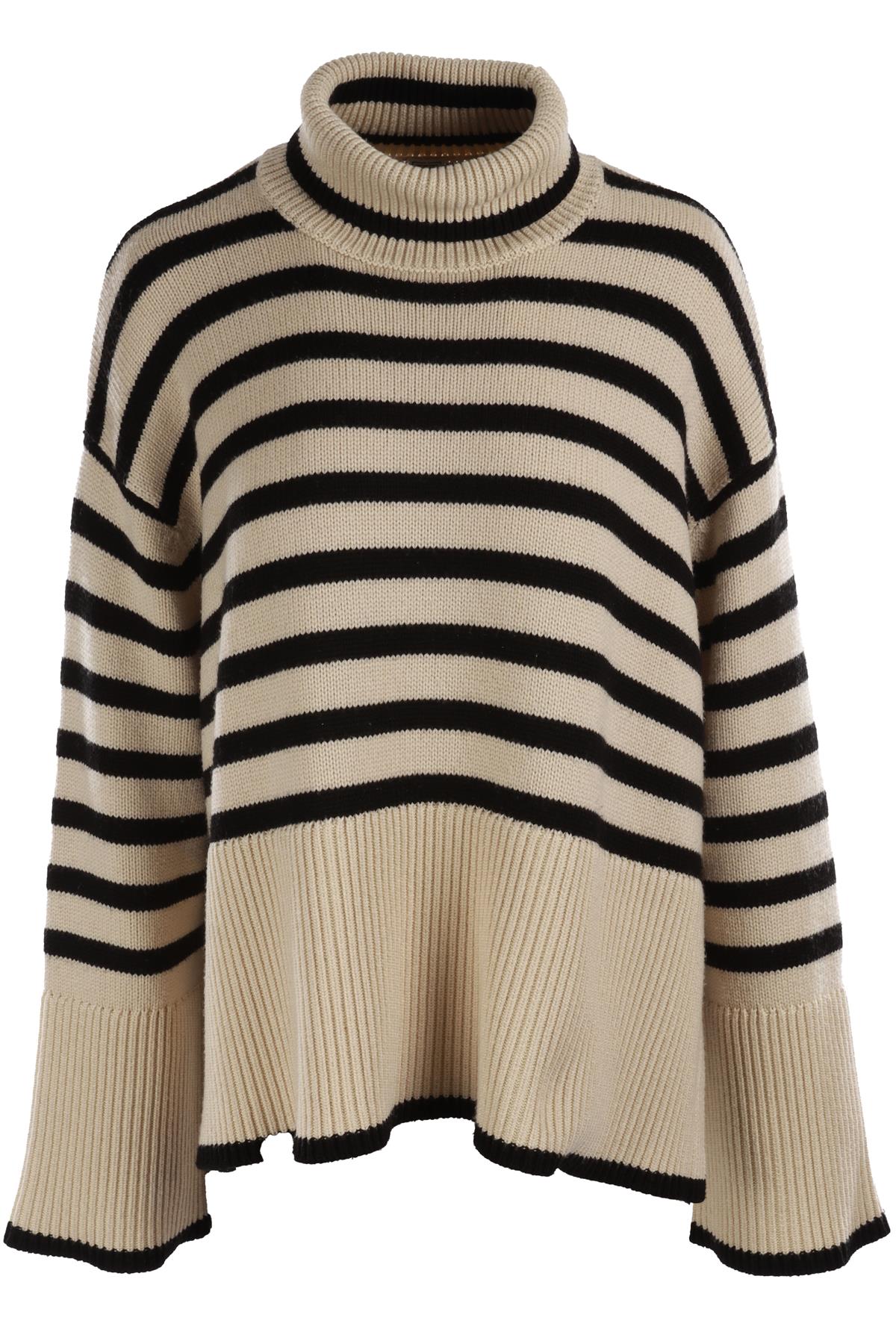 TOTEME MULTI WOOL SWEATER LARGE
