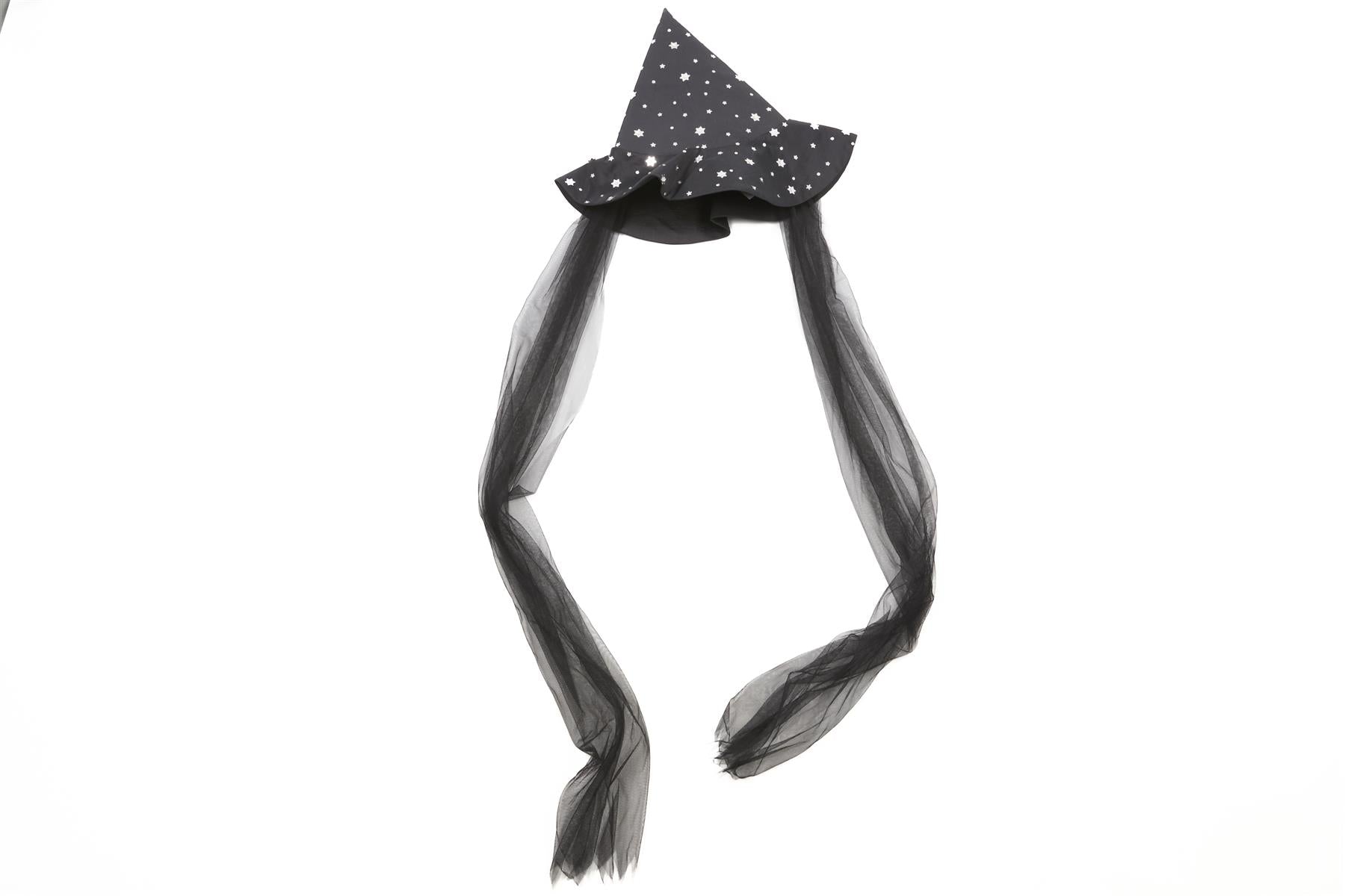 TUTU DU MONDE BLACK KIDS GIRLS WITCH HAT ONE SIZE