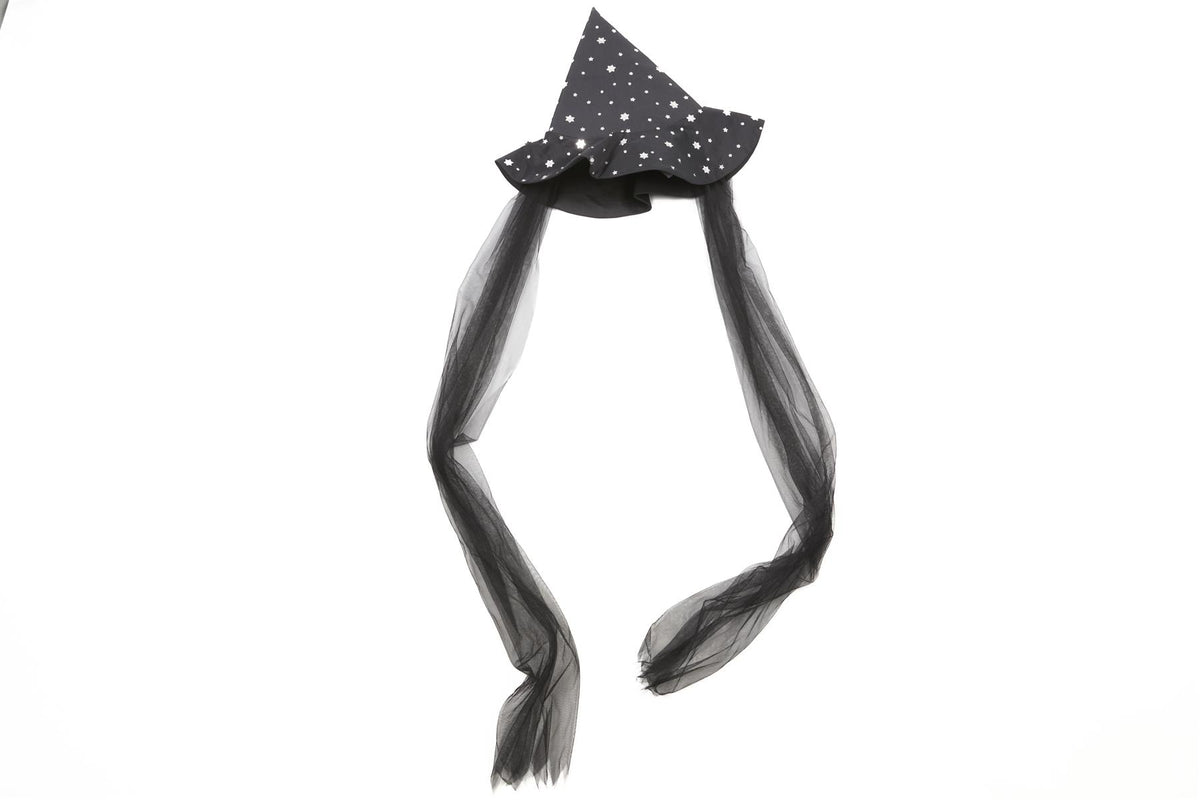TUTU DU MONDE BLACK KIDS GIRLS WITCH HAT ONE SIZE