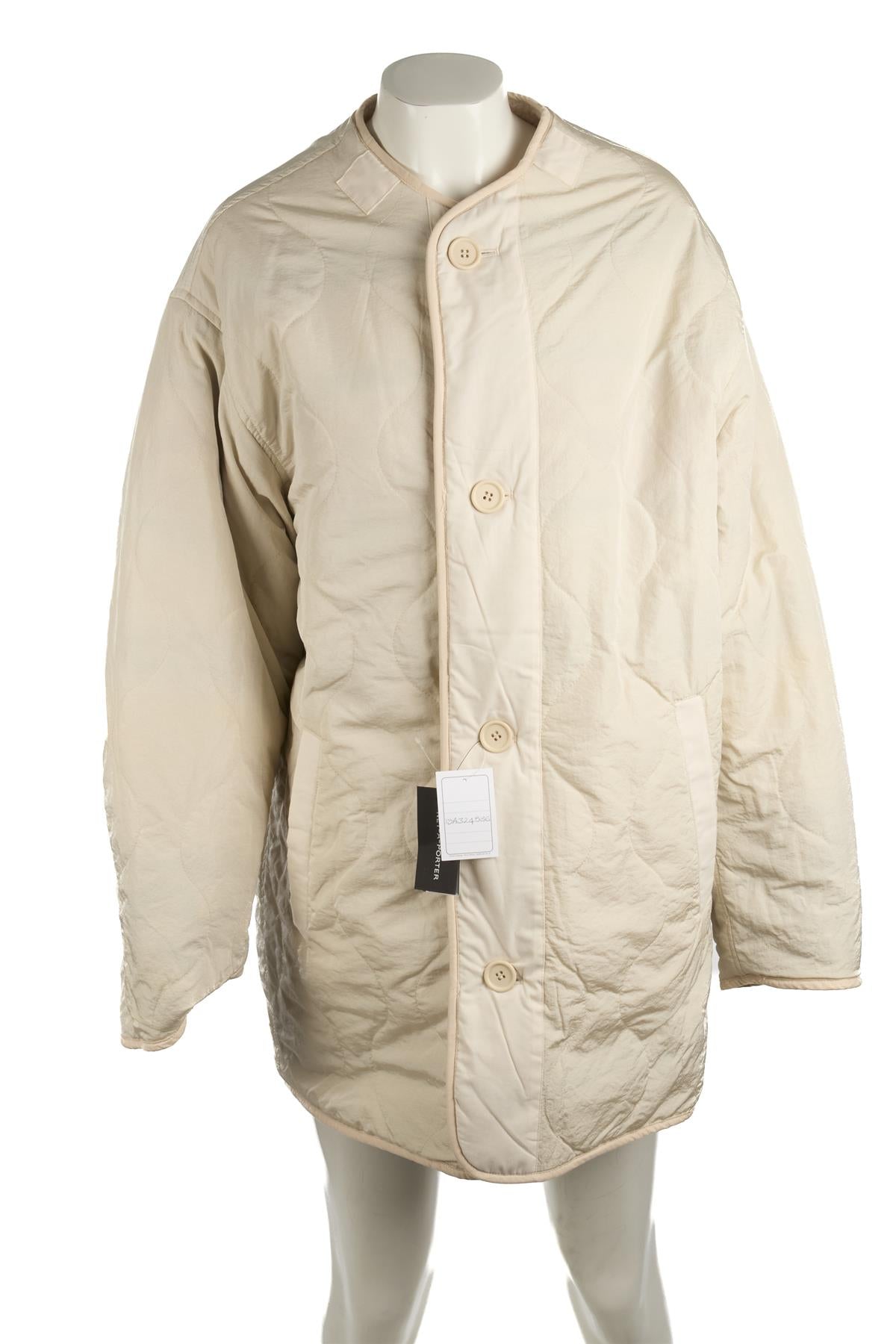 ISABEL MARANT ÉTOILE ECRU FLEECE COAT FR 42 UK 14
