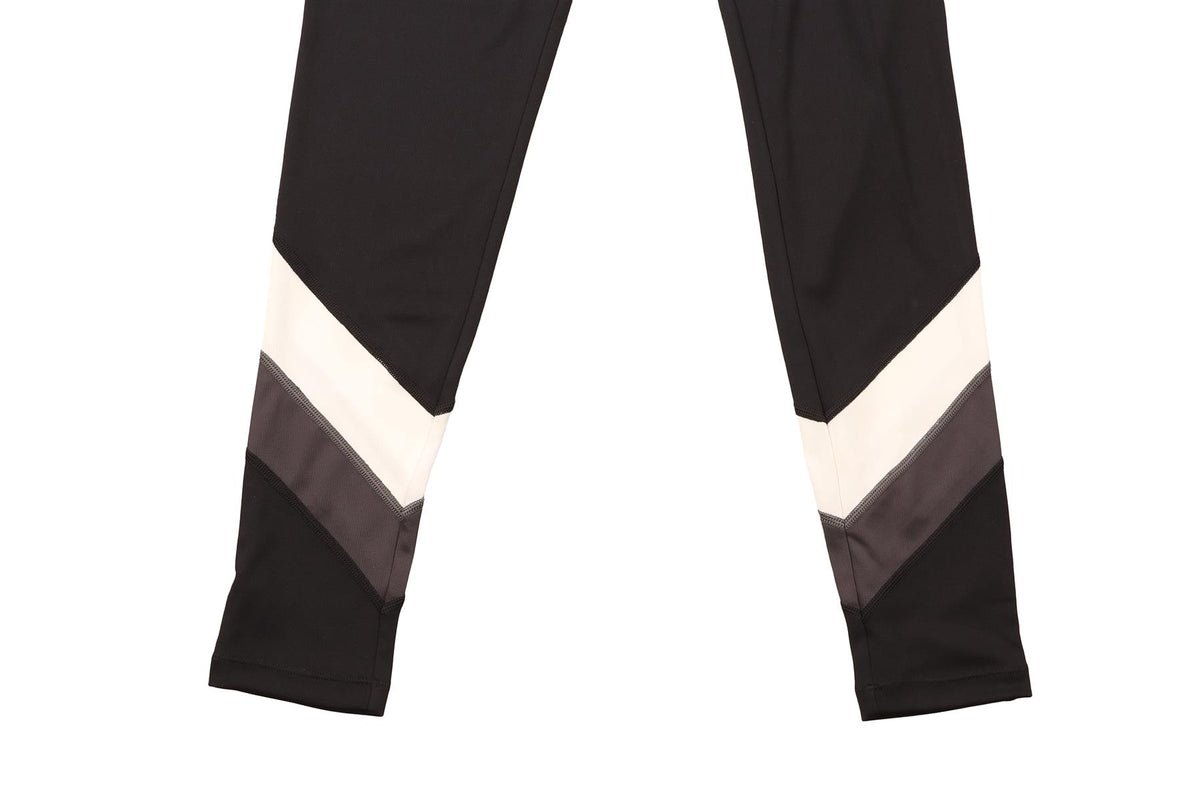 PERFECT MOMENT BLACK JERSEY LEGGINGS MEDIUM