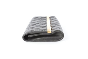 CHOPARD BLACK LEATHER CLUTCH