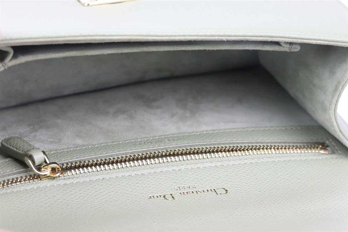 CHRISTIAN DIOR DIORAMA SMALL LEATHER SHOULDER BAG