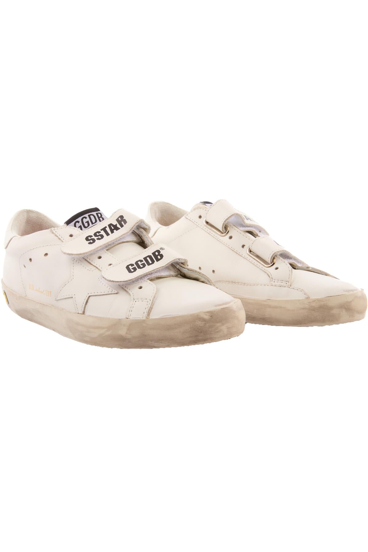 GOLDEN GOOSE DELUXE BRAND WHITE KIDS BOYS SNEAKERS EU 35 UK 2.5 US 3.5