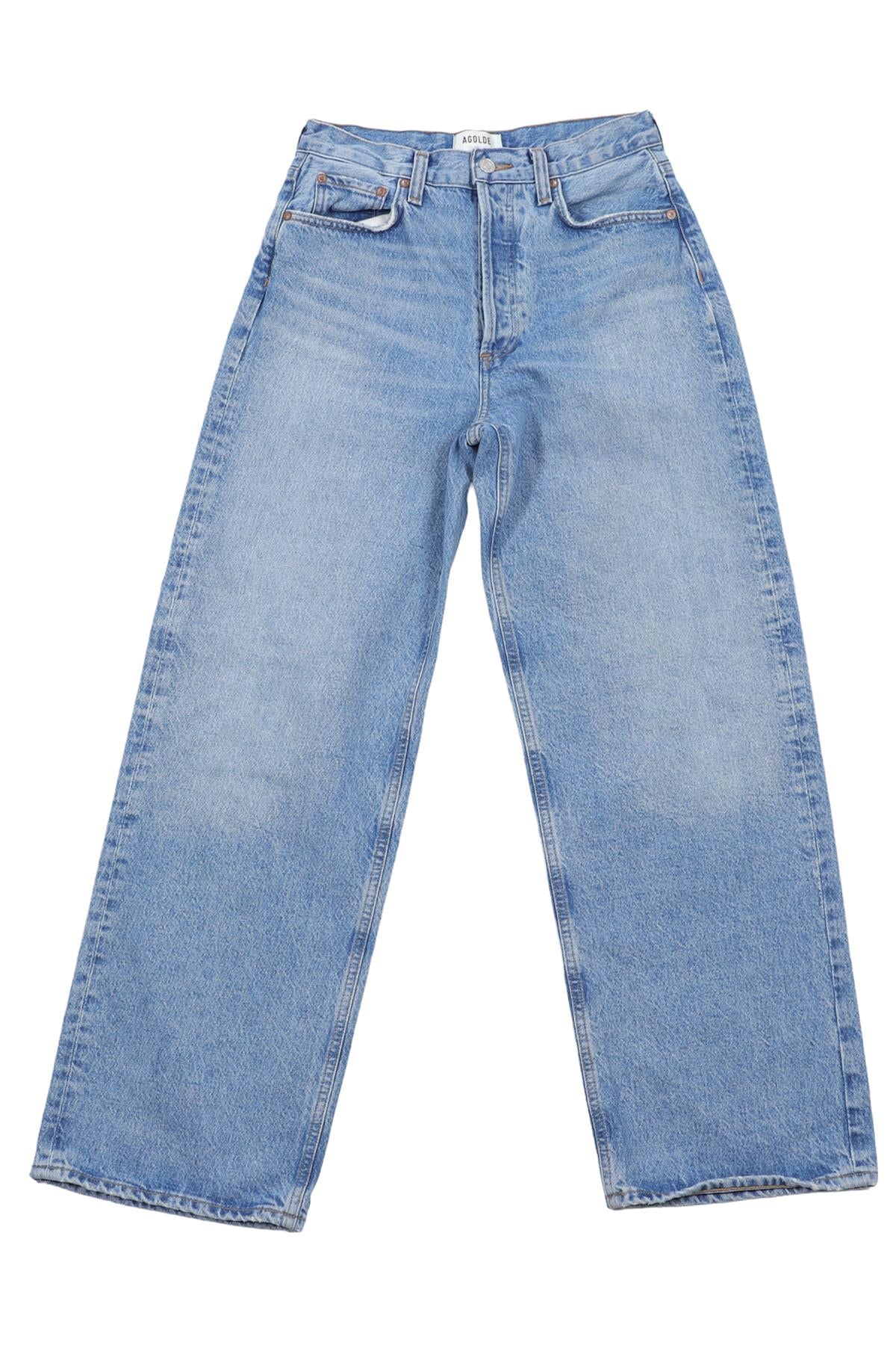 AGOLDE BLUE DENIM JEANS W24 UK 6