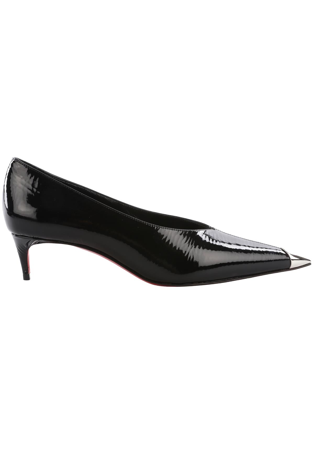 Christian Louboutin Black Katissima Patent Leather Pumps EU 37 UK 4 US 7
