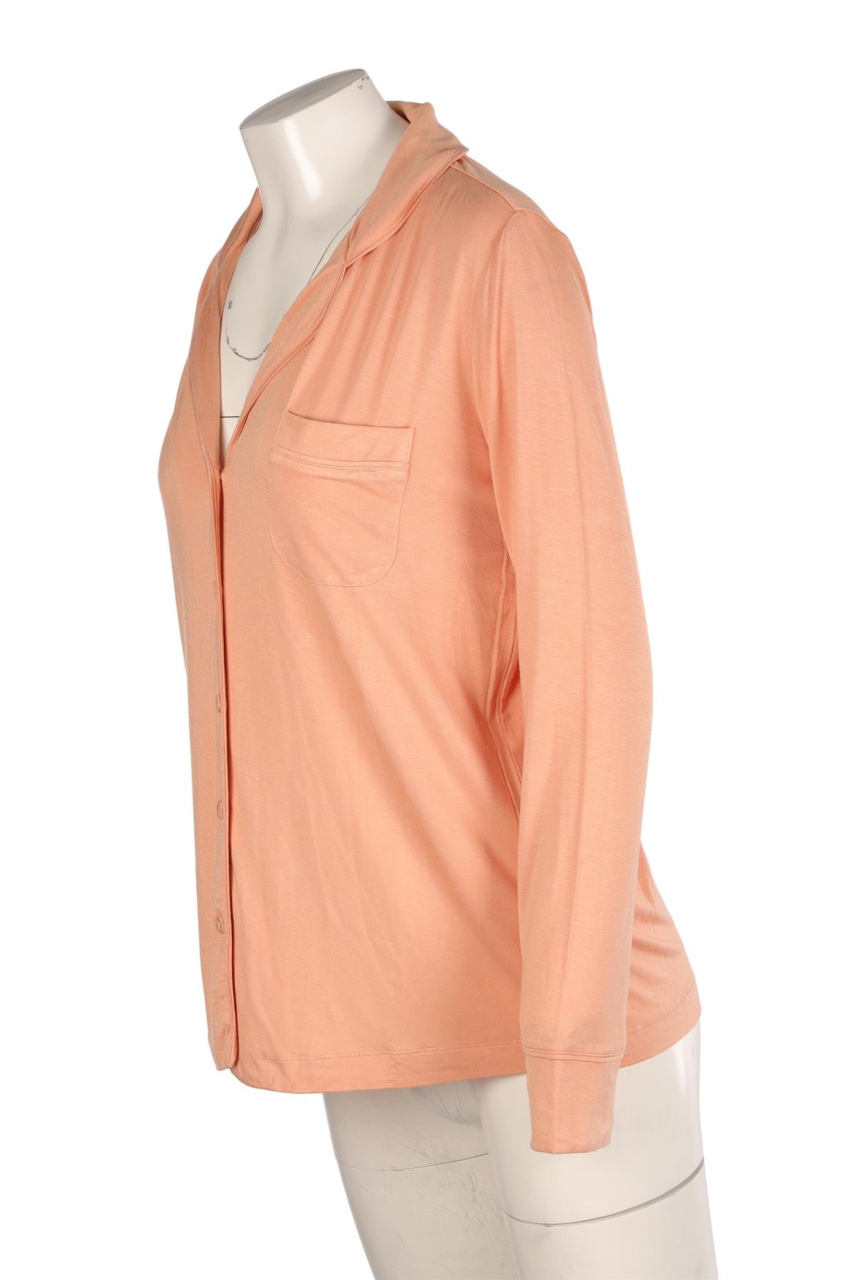 SKIMS ORANGE PYJAMA TOP SMALL