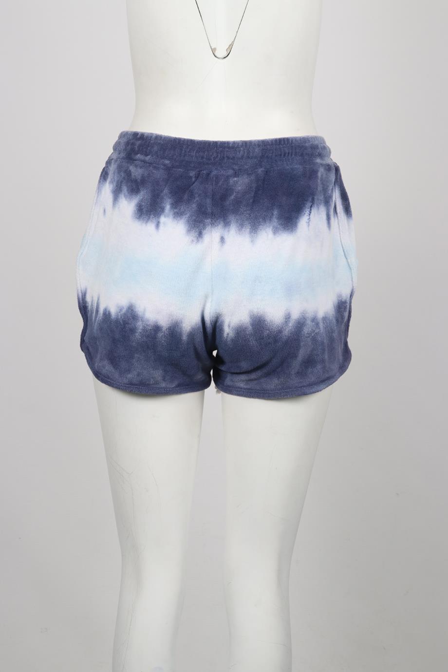 LOVESHACKFANCY TIE DYED COTTON SHORTS SMALL
