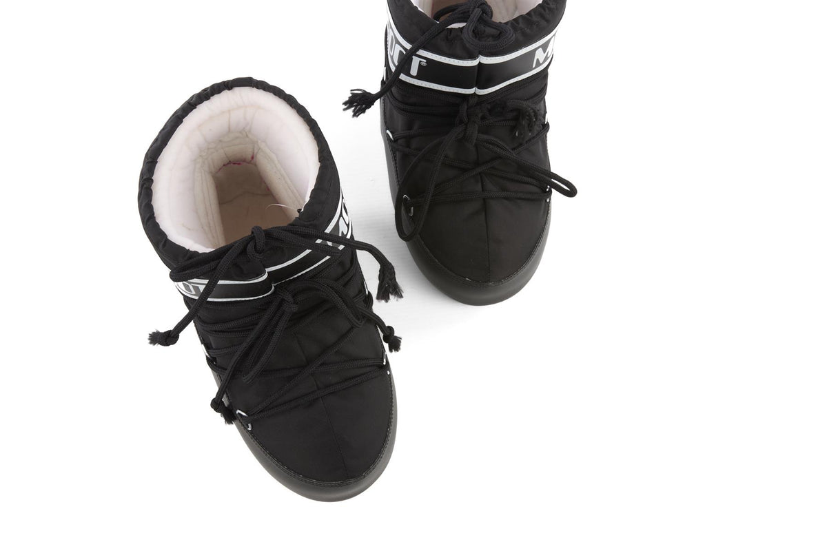 MOON BOOT BLACK KIDS GIRLS BOOTS EU 36-38 UK 3.5-5 US 4.5-6