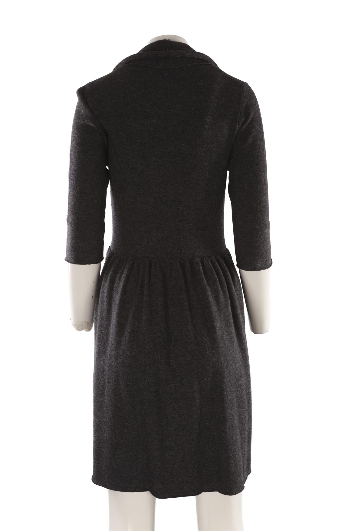 STELLA MCCARTNEY GREY WOOL CARDIGAN IT 40 UK 8
