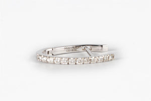 MATTIOLI PUZZLE 18KT WHITE GOLD AND DIAMONDS EARRINGS AND 11 COLOURED PAIRS SET