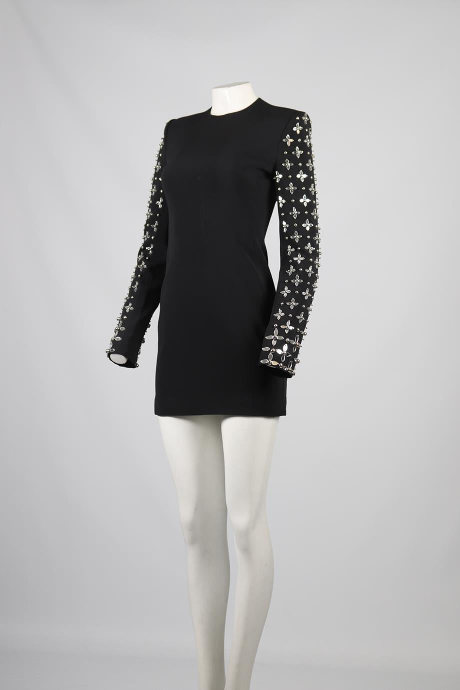 DAVID KOMA CREPE MINI DRESS SMALL