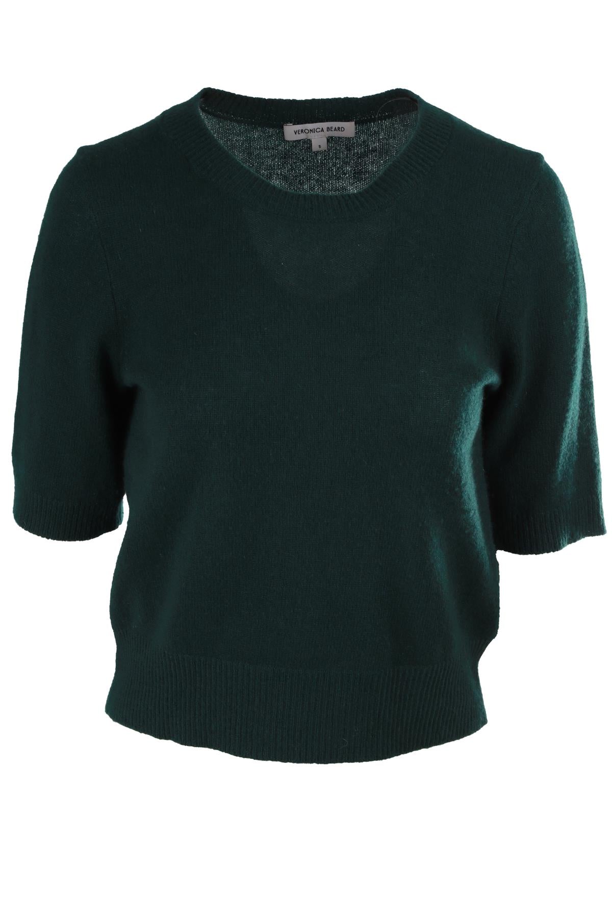 GREEN CASHMERE SWEATER