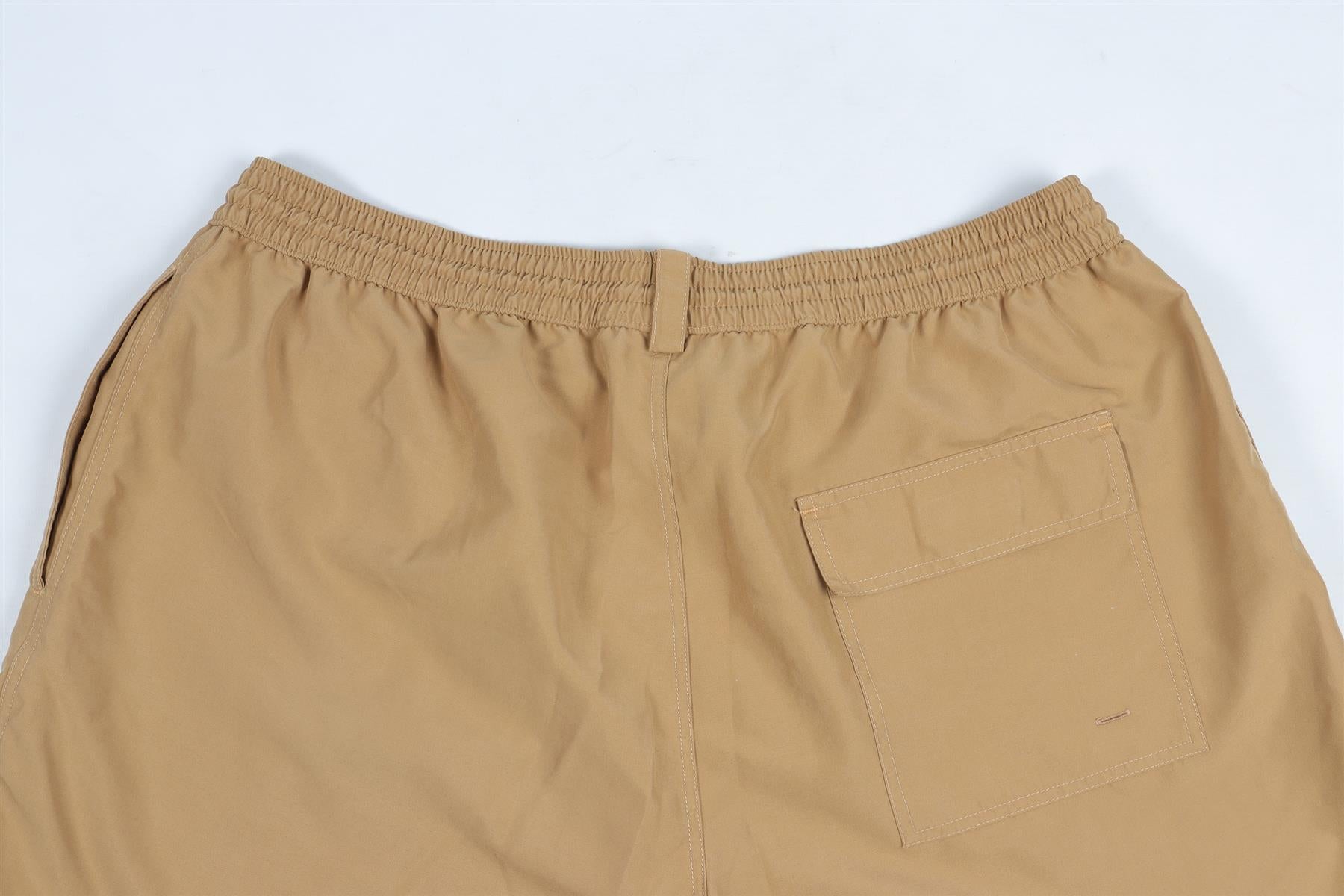 LORO PIANA BEIGE MEN'S SWIM SHORTS XXLARGE