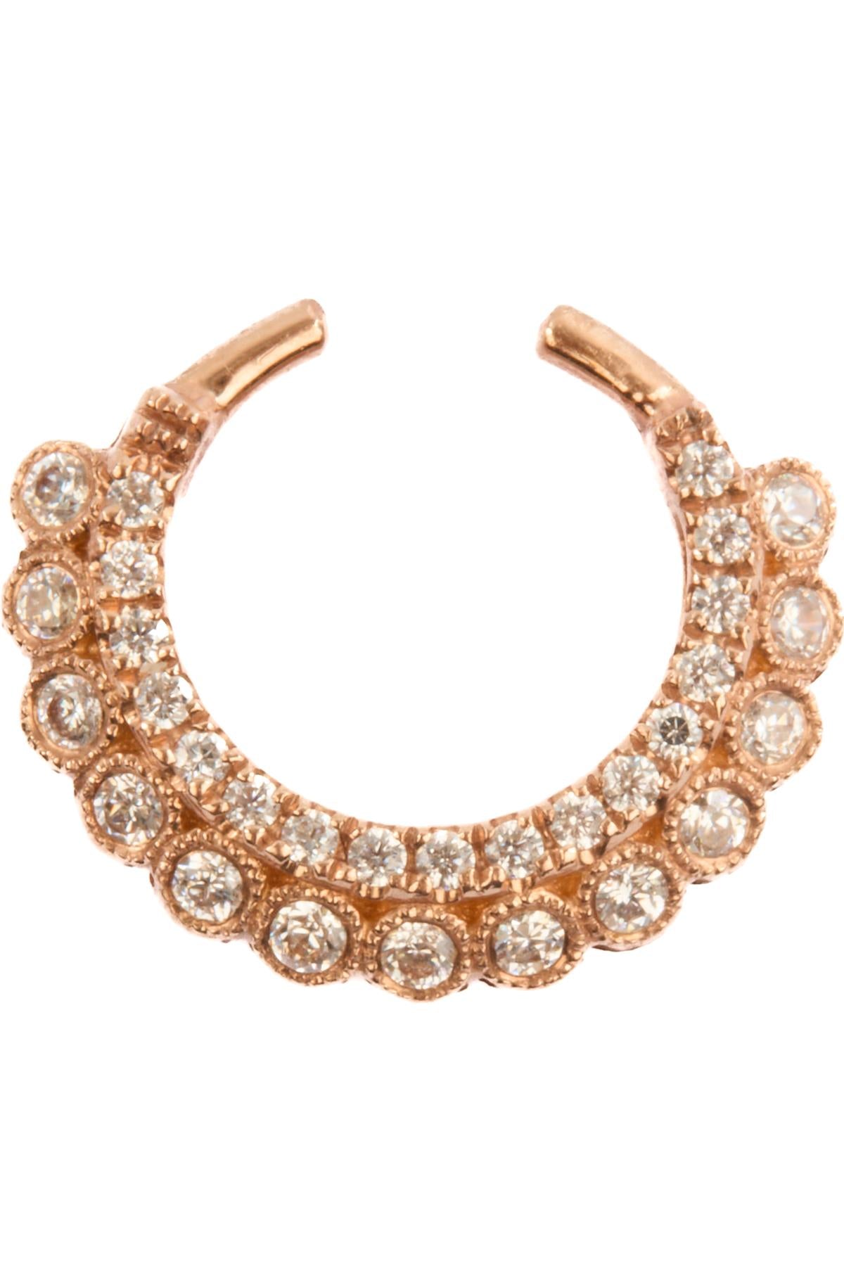 14K ROSE GOLD EAR CUFF