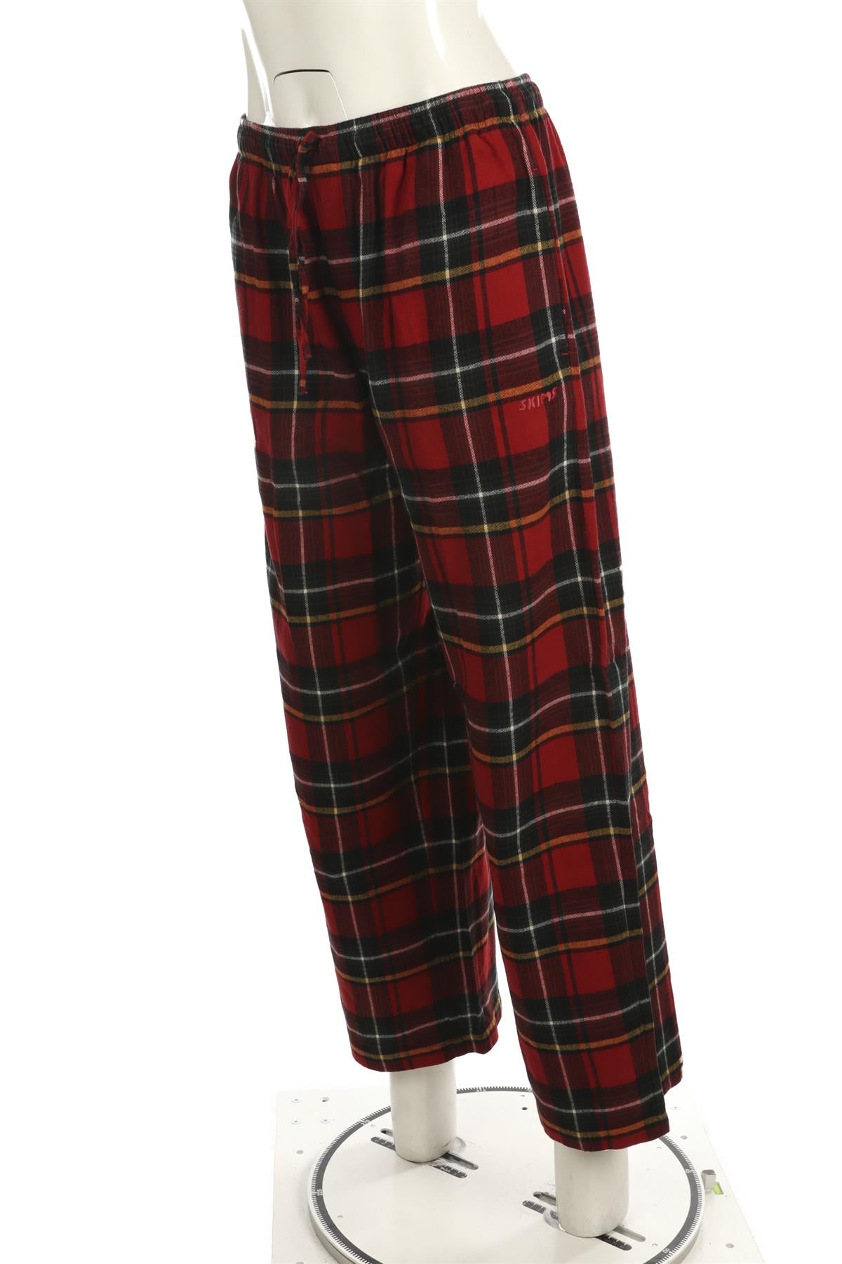 SKIMS RED PYJAMA PANTS MEDIUM