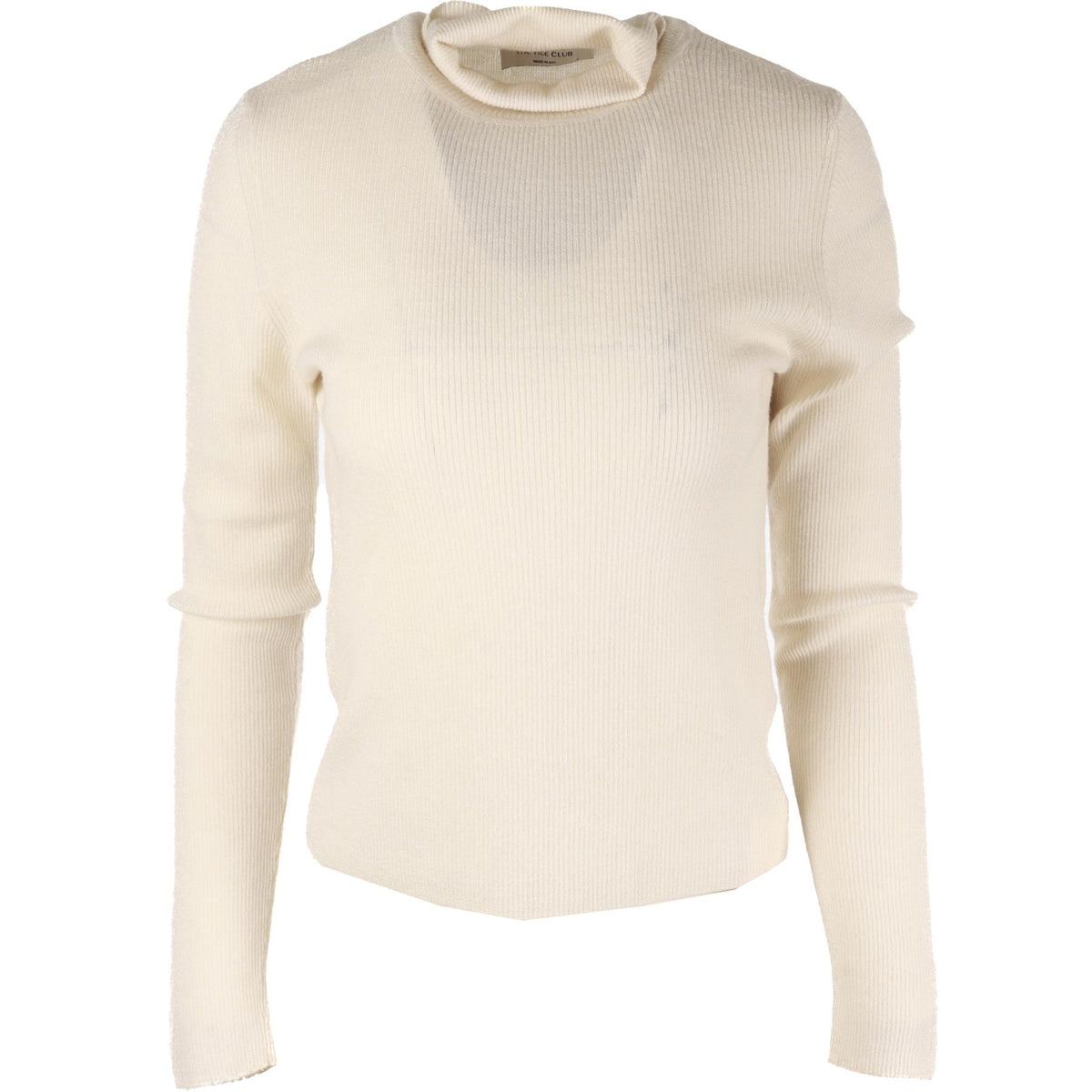 THE TILE CLUB CREAM CASHMERE SWEATER SMALL