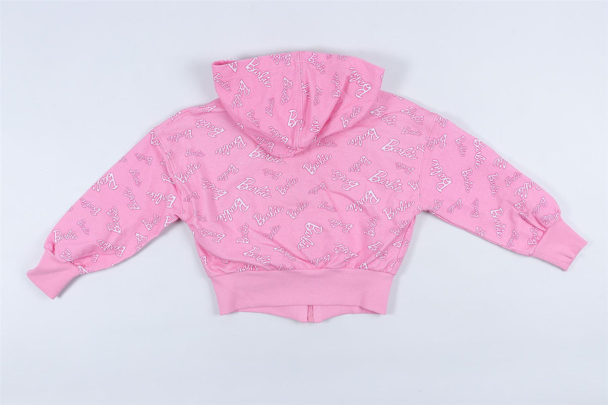 MONNALISA PINK KIDS GIRLS COTTON HOODIE 6 YEARS