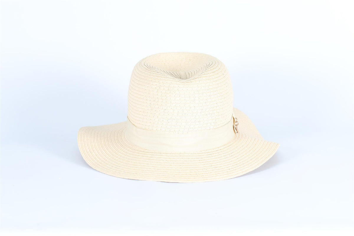 MELISSA ODABASH STRAW HAT ONE SIZE