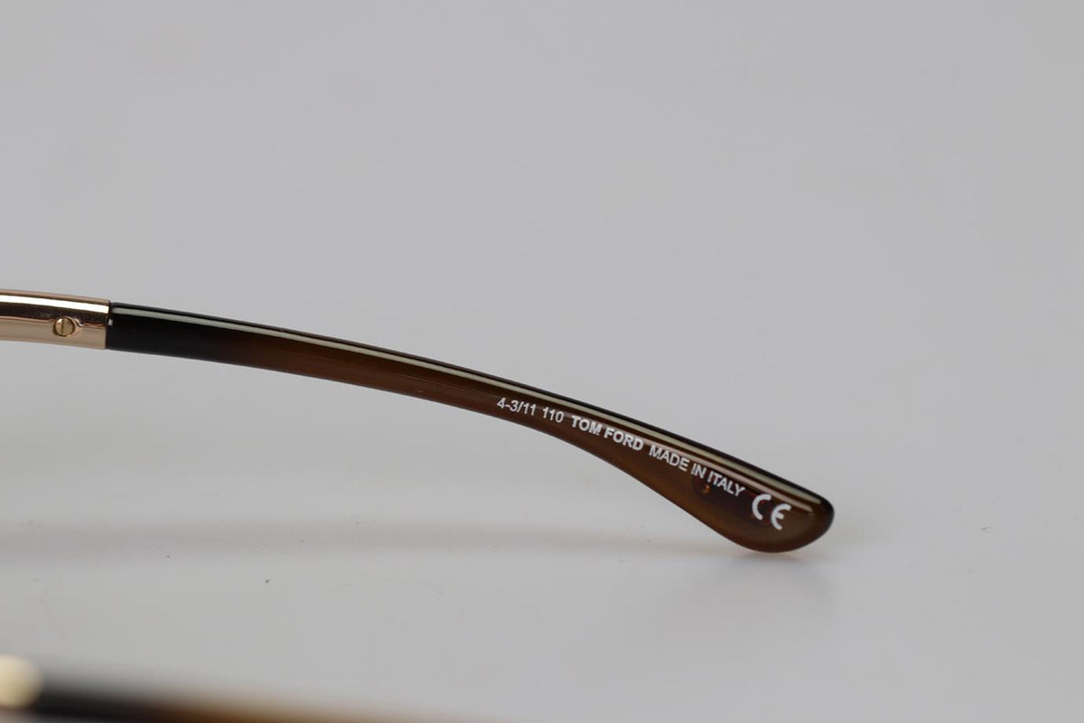 TOM FORD SQUARE FRAME ACETATE SUNGLASSES
