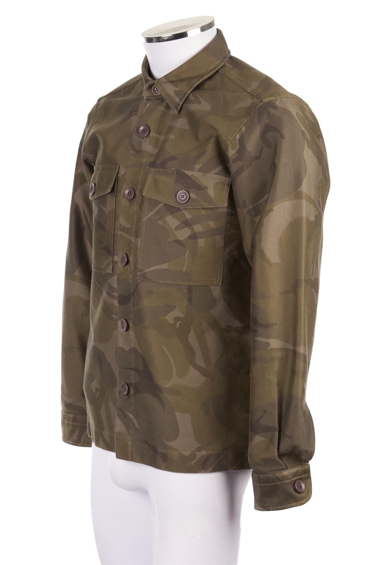 TOM FORD KHAKI COTTON JACKET UK/US CHEST 40 IT 50