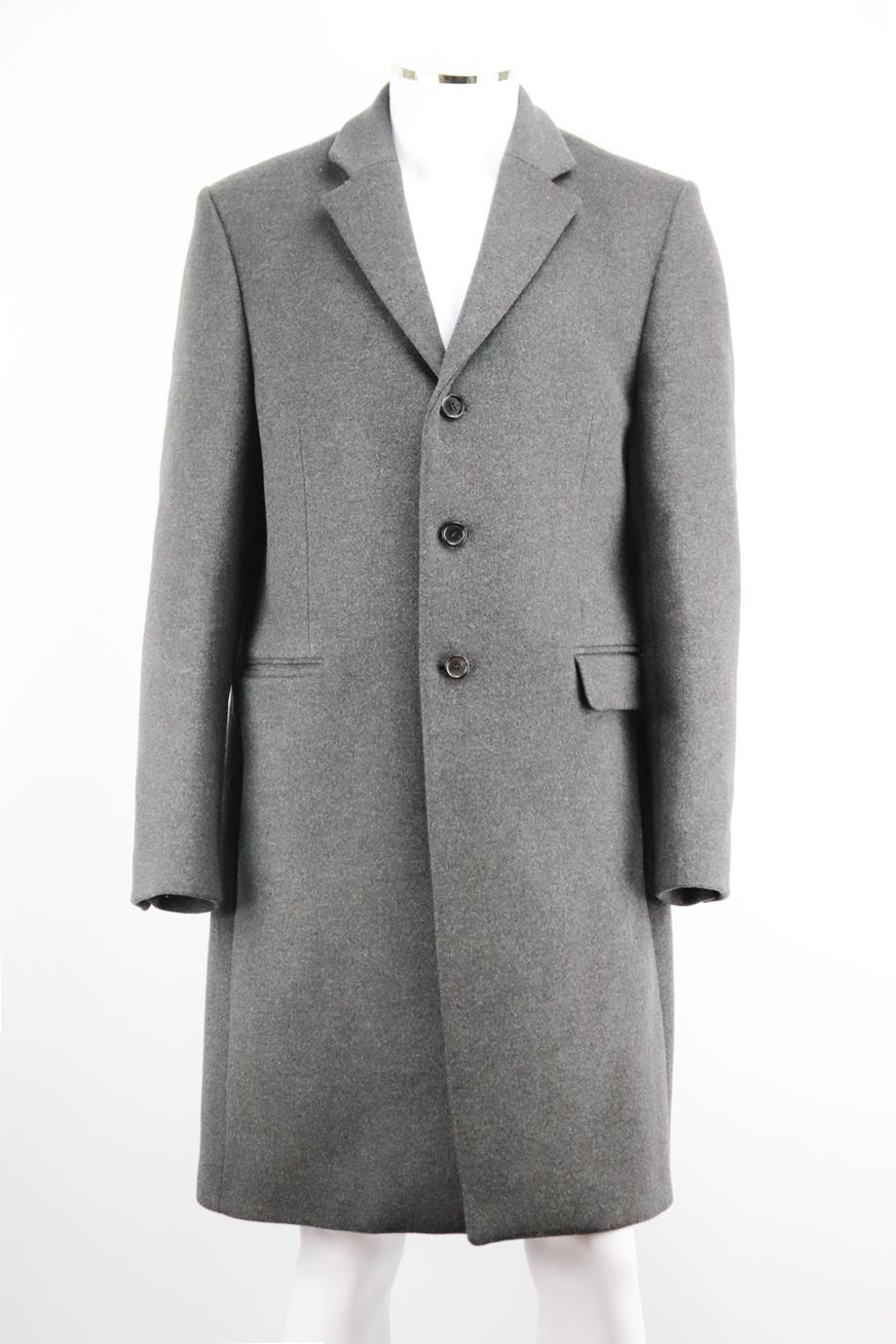 ACNE STUDIOS MEN'S WOOL COAT IT 52 UK/US 42