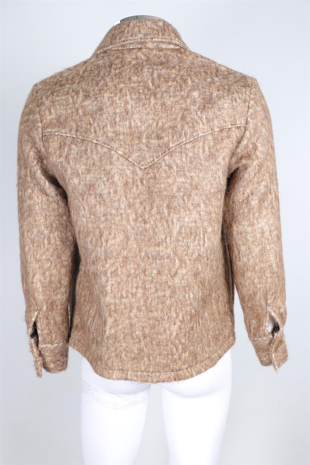 SEFR BEIGE MEN'S COTTON JACKET SMALL