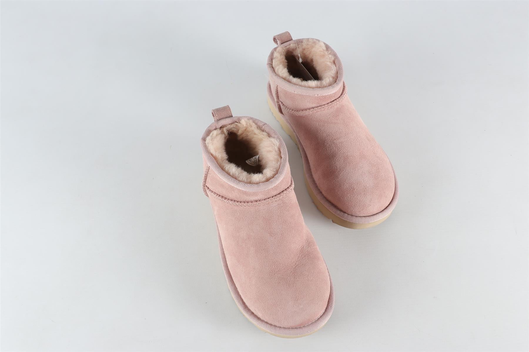 UGG PINK SUEDE ANKLE BOOTS EU 36 UK 5 US 5