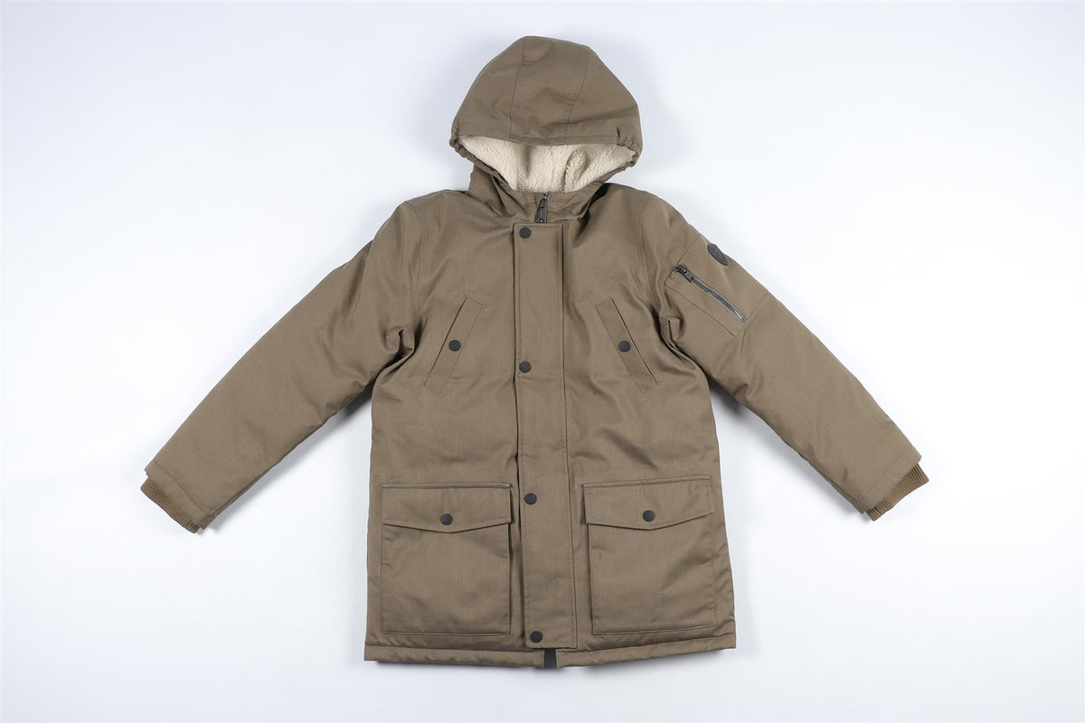 BONPOINT GREEN KIDS BOYS COAT 12 YEARS
