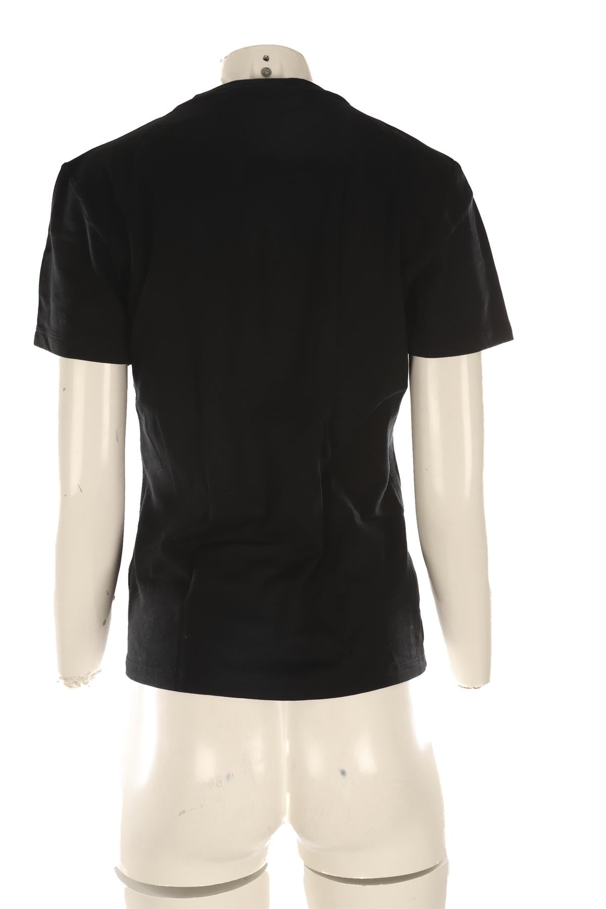 LOUIS VUITTON BLACK COTTON T-SHIRT LARGE