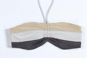 ONDADEMAR METALLIC BIKINI US 10 UK 14