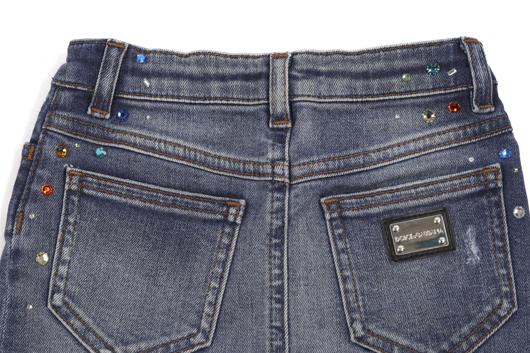 DOLCE & GABBANA BLUE KIDS GIRLS SKIRT 2 YEARS